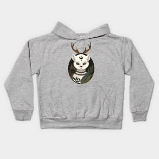 Colorful Occult Cat Kids Hoodie